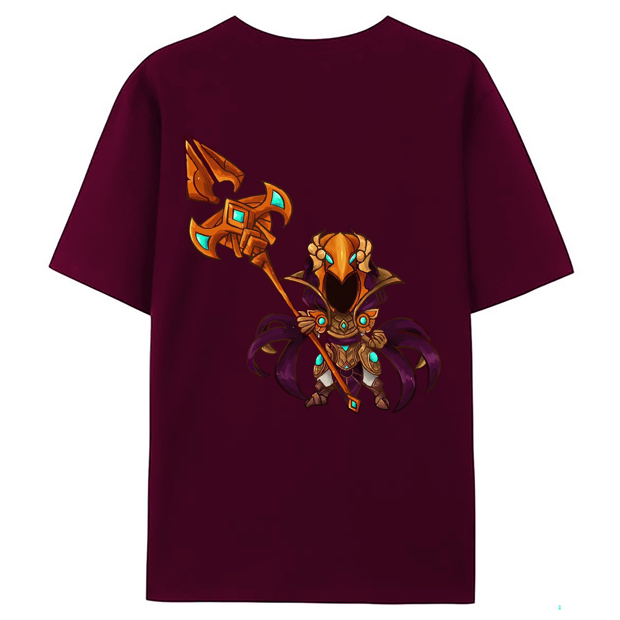 （画像用） リーグ・オブ・レジェンド League of Legends LOL レディース半袖Tシャツ(バックプリント)